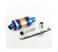 For Yamaha For NMAX 155 For NMAX155 For Nmax 51mm Motorcycle Exhaust Escape Muffler Pipe DB Killer Motorcycle Exhaust Muffler Pipe(A2 34cm)