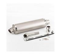 For Yamaha For NMAX 155 For NMAX155 For Nmax 51mm Motorcycle Exhaust Escape Muffler Pipe DB Killer Motorcycle Exhaust Muffler Pipe(C1 54cm)