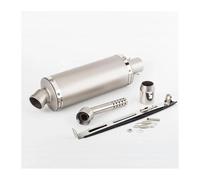 For Yamaha For NMAX 155 For NMAX155 For Nmax 51mm Motorcycle Exhaust Escape Muffler Pipe DB Killer Motorcycle Exhaust Muffler Pipe(B1 44cm)