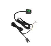 For Yamaha For SUZUKI，Gear Indicator 6 Speed Universal Motorcycle Motorbike Digital Gear Indicator Shift Lever Magnet Display(Green)
