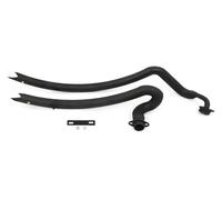 For Yamaha For V Star 1100 For Dragstar XVS1100 All Years Motorcycle Slash Cut System Muffler Silencers Baffles Exhaust Pipe Motorcycle Exhaust Pipe Muffler(Black)