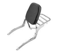 For YAMAHA For Virago XV 125 250 XV125 XV250 1989-2019 Motorcycle Passenger Backrest Luggage Rack Motorbike Back Rests(Chrome)