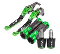For YAMAHA FZ1 FZ-1 FZ1 FAZER 2001 2002 2003 2004 2005 Motorcycle Accessories Brake Clutch Lever knobs Handlebar Hand Grips ends(Green 1)