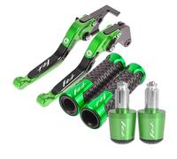 For YAMAHA FZ1 FZ-1 FZ1 FAZER 2001 2002 2003 2004 2005 Motorcycle Accessories Brake Clutch Lever knobs Handlebar Hand Grips ends(Green 2)