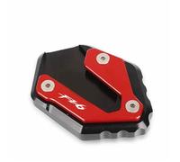 For Yamaha FZ6 FZ6R FZ6-S2 2004 2005 2006 2007 2008 2009 Motorcycle CNC Kickstand Foot Side Stand Extension Pad Support Plate Enlarge