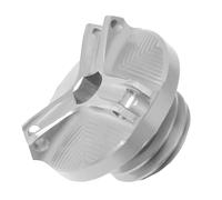 For Yamaha FZ600 FZ 600 1987 1988 Motorcycle Accessories CNC Aluminum Engine Oil Filler Cup Plug Cover Cap Screw(Nologo Silver)