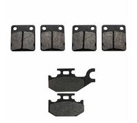 For YAMAHA Kodiak YFM 400 4x4 Hunter 2000-2002 YFM400 2WD AM/AN 2000-2001 Motorcycle Front & Rear Brake Pads