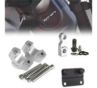 For YAMAHA MT-07 MT 07 MT07 2021 2022 2023 Motorcycle 28mm Handlebar Riser Heightening Clamp Mount CNC Aluminum Accessories