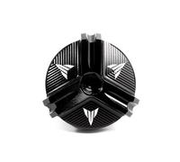 For Yamaha MT 09 2025 MT09 SP 2021-2025 MT10 SP MT-10 CNC Motorcycle Rear Front Brake Fluid Reservior Cover Sock Oil Filler Cap(Black-For MT09)