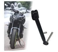 for Yamaha MT09 FZ09 FJ09 Tracer 900 XSR900 2014 2015 2016 2017 2018 2019 2020 Adjustable Kickstand Foot Side Stand Support (Black)