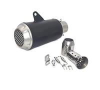 For Yamaha R3 R6 FZ6 For MT07 For MT09 Motorcycle Escape Muffler Modified Exhaust Pipe 51mm With DB Killer Exhaust Pipe(4)