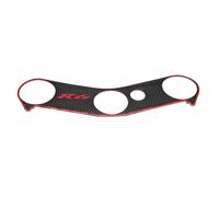 For Yamaha R6 YZFR6 2006-2016 Motorcycle Triple Tree Top Clamp Upper Front End Decals 3D Soft ABS Protector Pad Sticker