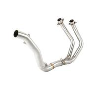 For Yamaha R7 2021 2022 2023 YZFR7 YZF for Escape Motorcycle Exhaust Muffler Header High Level Link for Pipe 51mm Front Exhaust for Pipe