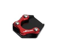 For YAMAHA SMAX 155 BWS R 125 Smax155 Motorcycle Foot Side Stand Sidestand Extension Pad(Rosso)