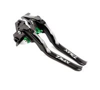For Yamaha TMAX 500 TMAX530 DX SX 2008 Motorcycle Brake Clutch Lever Set | Adjustable Reach, Ergonomic Grip, Direct Fit(Long Green)