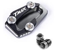 For Yamaha TMAX 560 Tech Max TMAX560 530 SX DX 2017-2025 Motorcycle Kickstand Side Stand Extension Pad Tire Valve Caps CNC