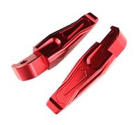 For YAMAHA TMAX530 2012-2019 TMAX500 2001-2011 Tmax Tech Max TMAX560 Rear Passenger Foot Peg Footrests Footpeg Pedal Motorbike Foot Pegs(Red)