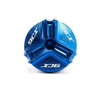 For Yamaha XJ6 XJ6F XJ6N DIVERSION 2010-2013 2014 Motorcycle Front And Rear Brake Fluid Reservior Cap Engine Oil Filler Cap(Oil Cap-Blue)