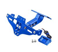 For YAMAHA XJR1300 XJR 1300 2013 2014 2015 2016 Motorcycle License Plate Holder Number Plate Frame Bracket Registration Plate Holder(Blue)