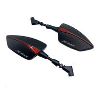 For YAMAHA XMAX 125 250 300 400 8/10mm Motorcycle Accessories Side Rearview Mirror Adjustable Mirrors Part(Red)