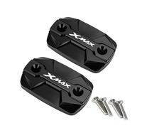 For YAMAHA XMAX 250 300 XMAX300 XMAX250 2017-2025 Motorcycle Accessories Brake Fluid Tank Fluid Reservoir Cover Oil Filler Cap(C-Black)