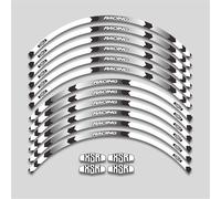 for Yamaha XSR155 XSR700 XSR900 Motorcycle Wheel Rim Reflective Decals Sticker Set Decorative Stripe