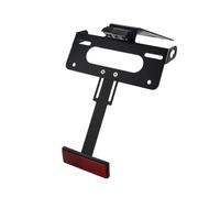 For Yamaha YZF R125 YZFR125 2008-2013 Motorcycle License Plate Holder LED Light Tail Tidy Fender Eliminator Registration Plate Holder(With Reflector)