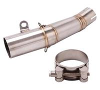 For Yamaha YZF R6 2006-2019 Motorcycle Connect Central Slip-on Exhaust Middle Link Pipe Escape Adapter 45mm 51mm 60mm Motorcycle Exhaust Pipe Muffler(2)