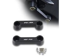 For Yamaha YZF R6 2017 2018 2019 2020 YZF-R6 Rear Passenger Peg Holes Cover CNC Billet Aluminum Footpeg Block Off Plates Decorate