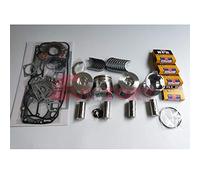 for yanmar Truck Parts 4TNE106E 4TNE106T 4TNE106-T Rebuild Overhaul kit Piston Ring Cylinder Liner Gasket Bearing + Oil Pump