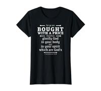 for Ye are Bought with a Price; Glorify God in Your Body Value Graphic T-Shirt