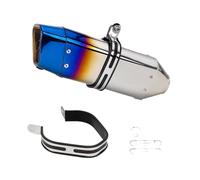 For YFZ Ninja400 Gsxr750 Gsx8s Duke790 F750GS 51mm Universal Accessories Motorcycle Exhaust Tail Pipe Modified Muffler(TYPE-B)