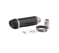 For YFZ R1 R3 R6 CBR300 E-Mark Universal Motorcycle LeoVince Slip On Exhaust Pipe Muffler Escape Moto
