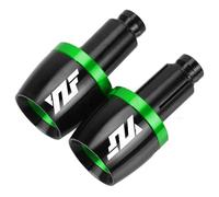 For YH YZFR6 7/8" 22mm Motorcycle Handlebar Counterweight Plug Slider(GREEN)