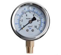 For YN60 Pressure Gauge Seismic Axial Edge Design for Reliable Measurements in Industry (0-10KG)