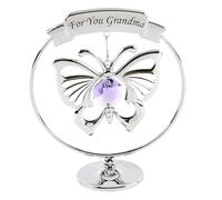 For you Grandma Strass Swarovski Crystal Butterfly Design by Crystocraft