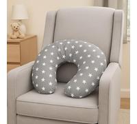 For Your Little One Breast Feeding Maternity Nursing Pillow Support | Mother & Baby Awards Shortlisted (Grey With White Stars)