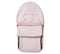 For Your Little One Dimple Car Seat Footmuff/Cosy Toes Compatible with Joie - Pink