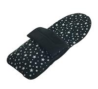 For Your Little One Fleece Footmuff/Cosy Toes Compatible with Mountain Buggy Swift - Black Star