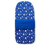For Your Little One Fleece Footmuff/Cosy Toes Compatible with Valco Snap Duo - Grey Star