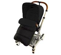 For-your-Little-One Footmuff / Cosy Toes Compatible with Chicco Pushchair, Black Jack