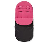 For Your Little One Footmuff/Cosy Toes Compatible with Peg Perego - Dark Pink - Fits All Models