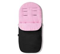 For Your Little One Footmuff/Cosy Toes Compatible with Peg Perego - Light Pink - Fits All Models