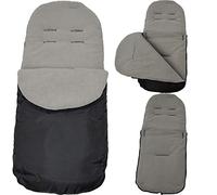 For Your Little One Footmuff/Cosy Toes Compatible with Silver Cross Grey