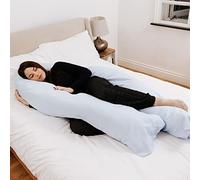 For Your Little One FYLO 12 Ft Maternity Pillow And Case - Light blue