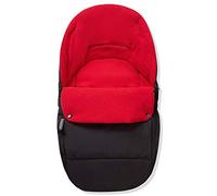 For Your Little One Premium Car Seat Footmuff/Cosy Toes Compatible with Cybex Aton M - Fire Red