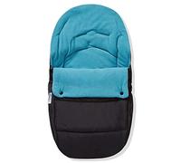 For Your Little One Premium Car Seat Footmuff/Cosy Toes Compatible with Cybex Aton M - Ocean Blue
