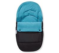 For Your Little One Premium Car Seat Footmuff/Cosy Toes Compatible with Infababy - Ocean Blue - Fits All Models