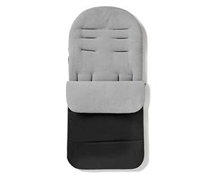 For Your Little One Premium Footmuff/Cosy Toes Compatible with Bebe Confort - Dolphin Grey - Fits All Models