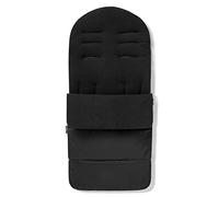 For Your Little One Premium Footmuff/Cosy Toes Compatible with Peg Perego - Black Jack - Fits All Models